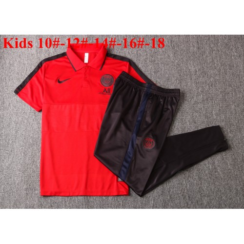 Paris Saint-Germain 2020-2021 Børn Trænings Polo M005 Paris Saint-Germain 2020-2021 Børn Trænings Polo M005